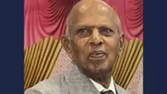 Former Test umpire Vikram Raju Former Test umpire Vikram Raju