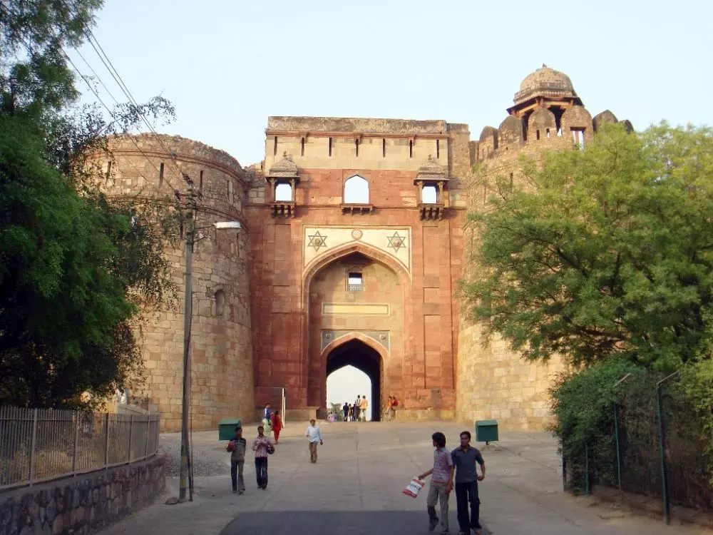 The entrance to Delhis Purana Qila. Photo: Wikimedia Commons The entrance to Delhis Purana Qila. Photo: Wikimedia Commons