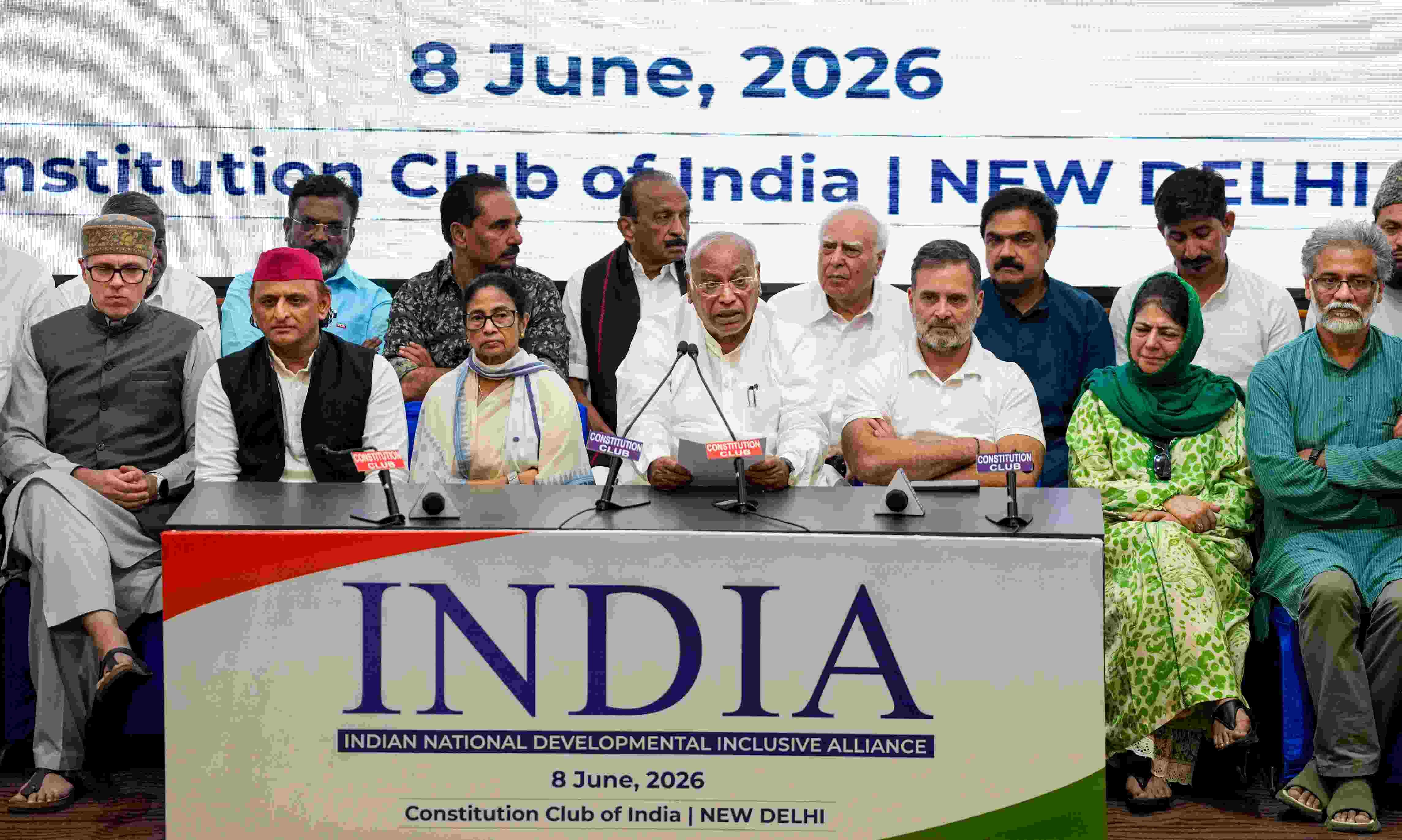 INDIA bloc to write to CJI on SIR, demands Dharmendra Pradhan’s resignation