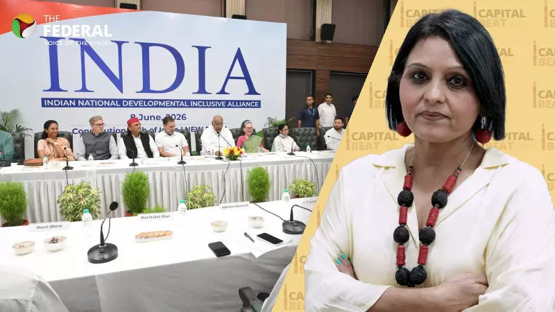 Opposition leaders gathered at Constitution Club, New Delhi, for the INDIA bloc meeting. Opposition leaders gathered at Constitution Club, New Delhi, for the INDIA bloc meeting.