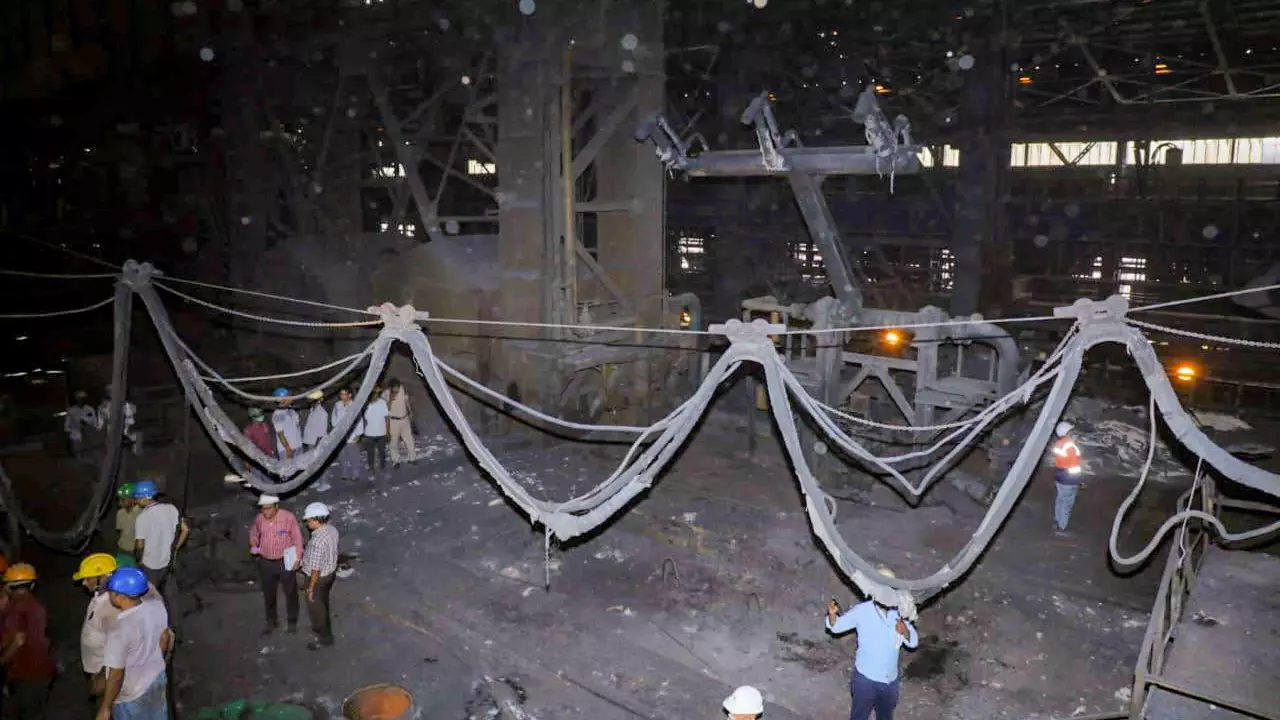 Vizag steel plant blast