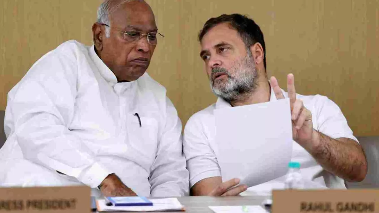 Congress chief Mallikarjun Kharge, three others elected to RS from Karnataka