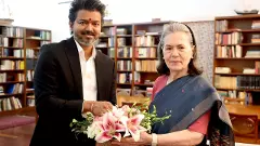 C Joseph Vijay, Sonia Gandhi