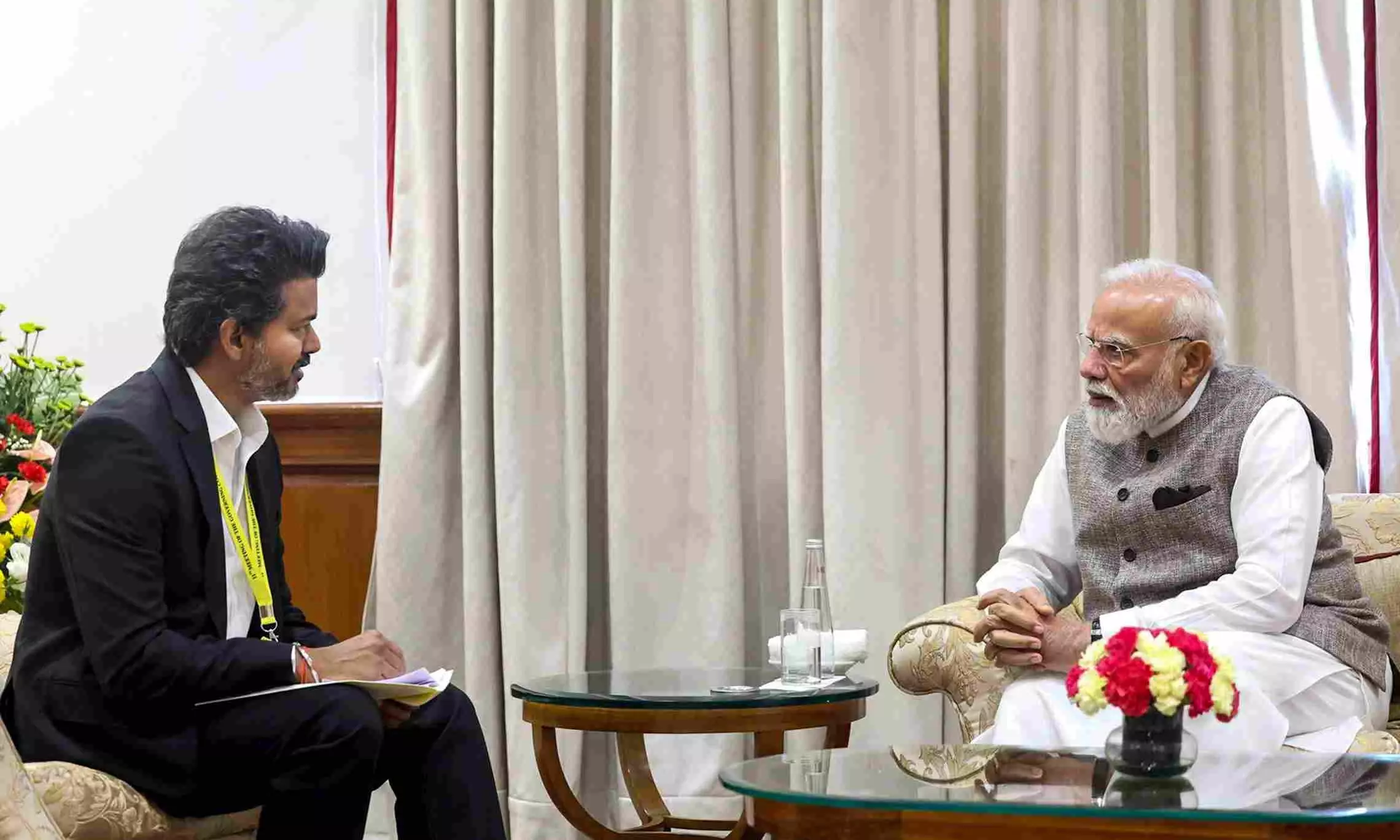 TN CM Vijay makes strong pitch for funds and projects, backs cooperative federalism TN CM Vijay makes strong pitch for funds and projects, backs cooperative federalism
