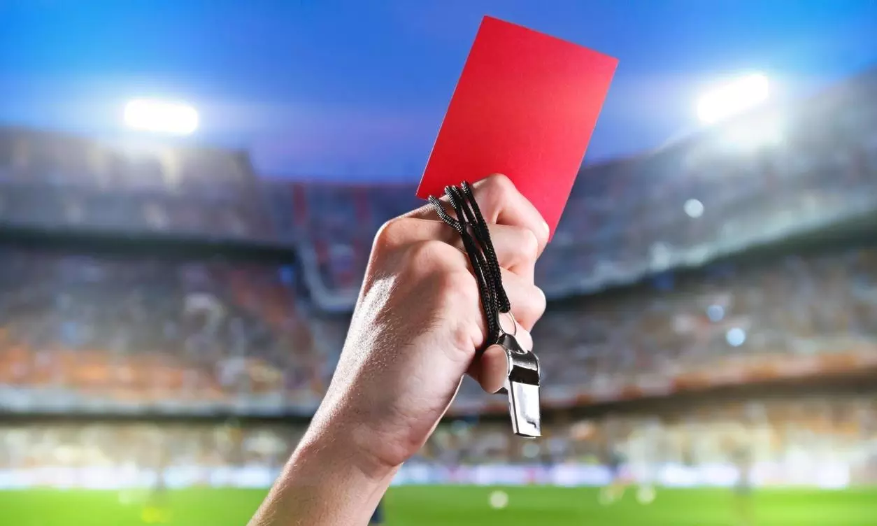 Red card Red card