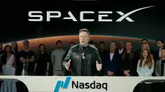SpaceX CEO Elon Musk rings NASDAQ opening bell SpaceX CEO Elon Musk rings NASDAQ opening bell