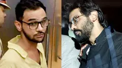 Umar Khalid (Left) Sharjeel Imam