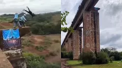 21-year-old Brazilian woman dies while bungee jumping as staff forget to tie rope 21-year-old Brazilian woman dies while bungee jumping as staff forget to tie rope