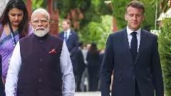 Modi in France: In era of disruption, PM bets on India as global technology provider Modi in France: In era of disruption, PM bets on India as global technology provider