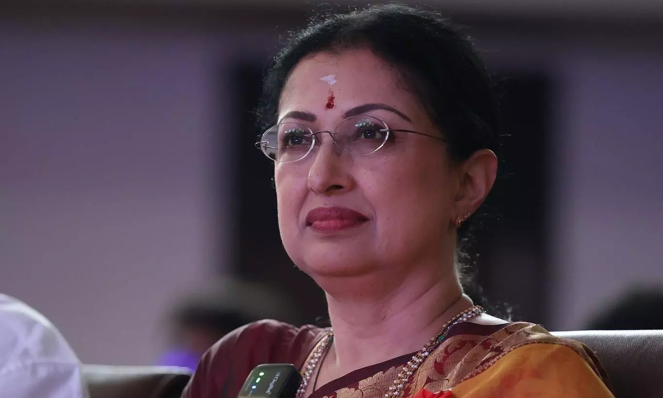 Gautami Tadimalla quits AIADMK amid growing party exodus Gautami Tadimalla quits AIADMK amid growing party exodus