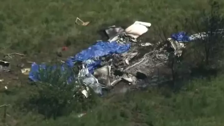 US plane crash