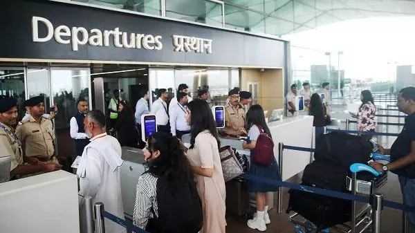 Operations begin at Noida International Airport; first passenger flight from Lucknow