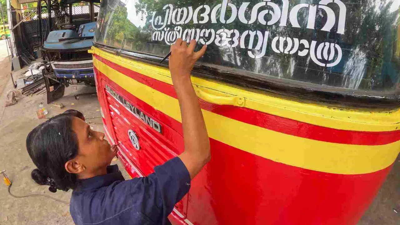 Free KSRTC bus travel scheme goes live for women, transgender persons