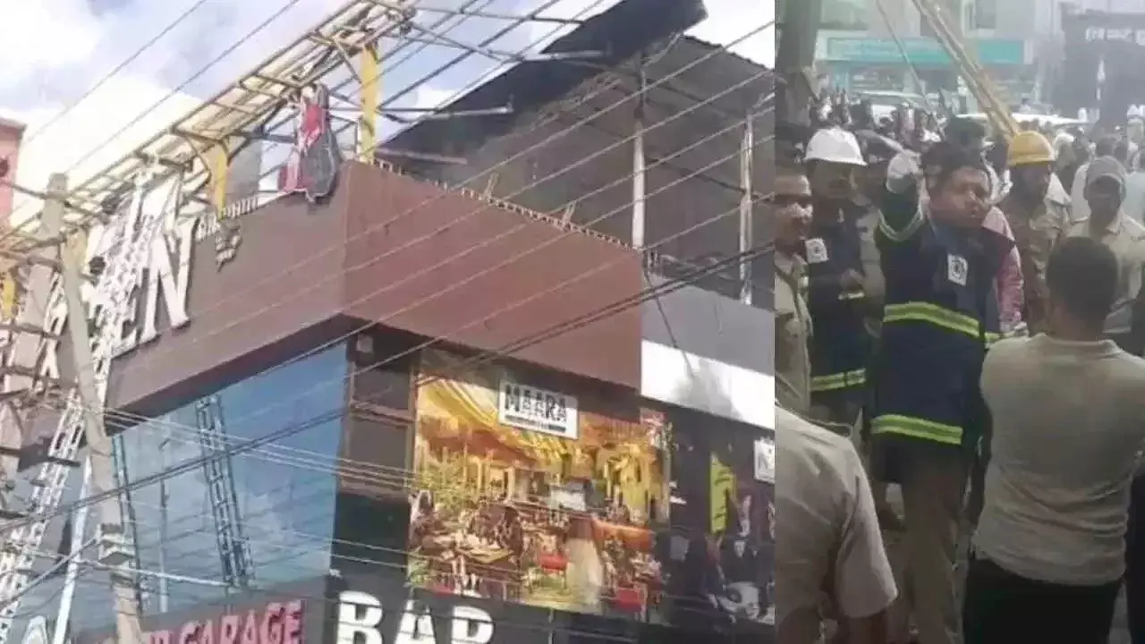 fire in resto-pub in Mysuru