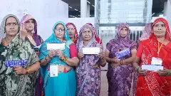 Jewar villagers who gave land for Noida International Airport board first flight Jewar villagers who gave land for Noida International Airport board first flight