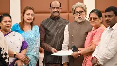 TMC MP Sudip Bandyopadhyay with fellow rebel MPs TMC MP Sudip Bandyopadhyay with fellow rebel MPs