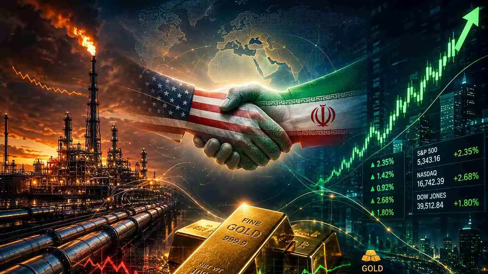 How US-Iran peace deal impacted oil prices, stock markets, gold and the rupee How US-Iran peace deal impacted oil prices, stock markets, gold and the rupee