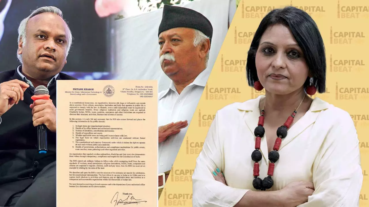 Kharge versus Bhagwat RSS Registration Row Explained