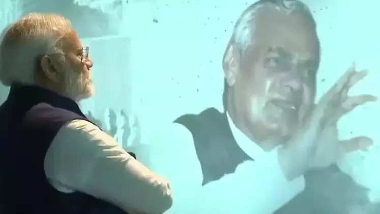 Modi Vajpayee hardline stance on Indian Muslims RSS