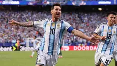 Lionel Messi scores first World Cup hat trick as Argentina beat Algeria 3-0 Lionel Messi scores first World Cup hat trick as Argentina beat Algeria 3-0