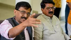 Shiv Sena (UBT) MPs Sanjay Raut and Arvind Sawant Shiv Sena (UBT) MPs Sanjay Raut and Arvind Sawant