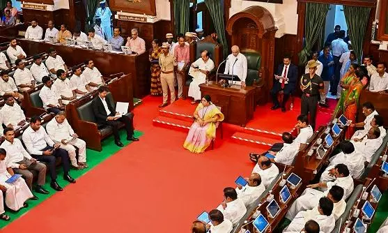 Furore in TN Assembly: Opposition alleges abrupt suspension of livestream Furore in TN Assembly: Opposition alleges abrupt suspension of livestream