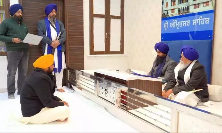 ‘Objectionable clip’ row: Akal Takht releases video of Mann’s January appearance ‘Objectionable clip’ row: Akal Takht releases video of Mann’s January appearance