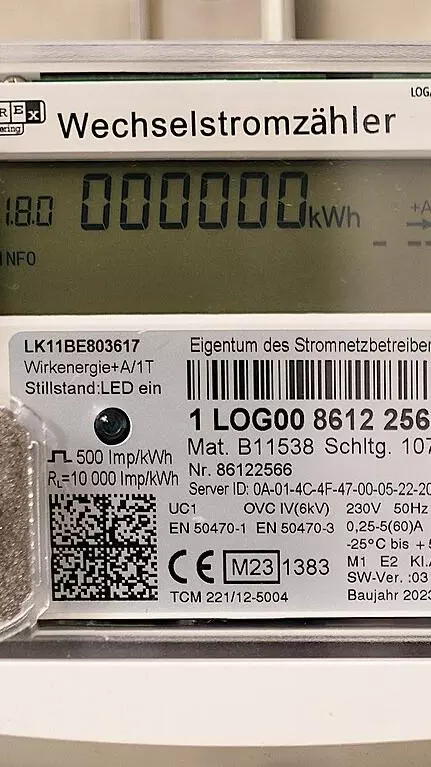 Smart electricity meter household Smart electricity meter household