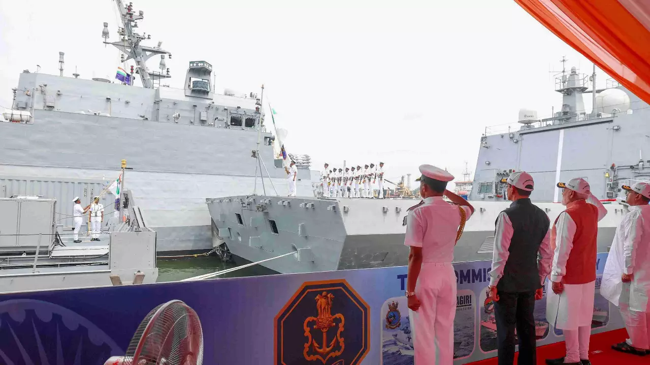 Naval vessels commissioning