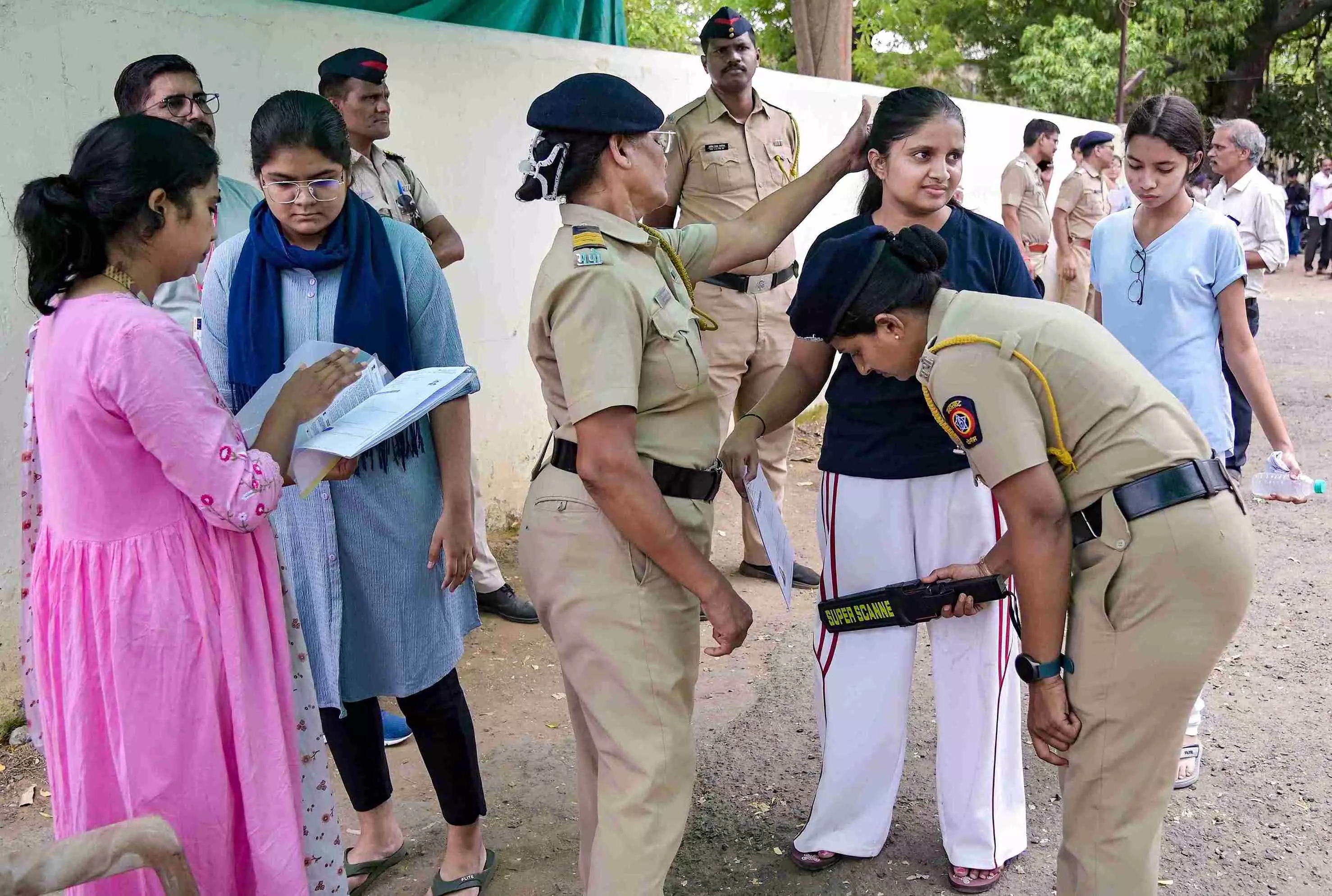 neet re exam security check neet re exam security check