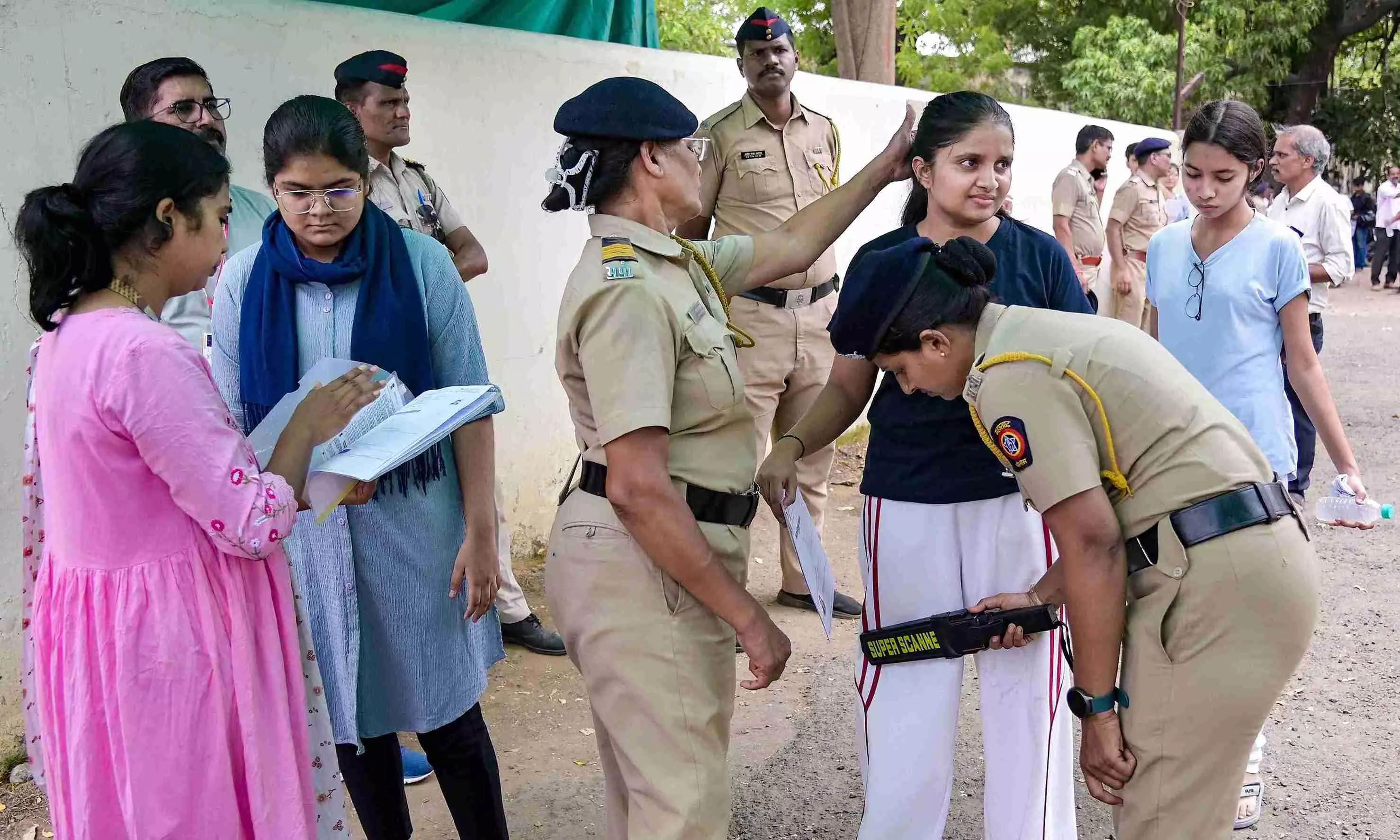neet re exam security check neet re exam security check