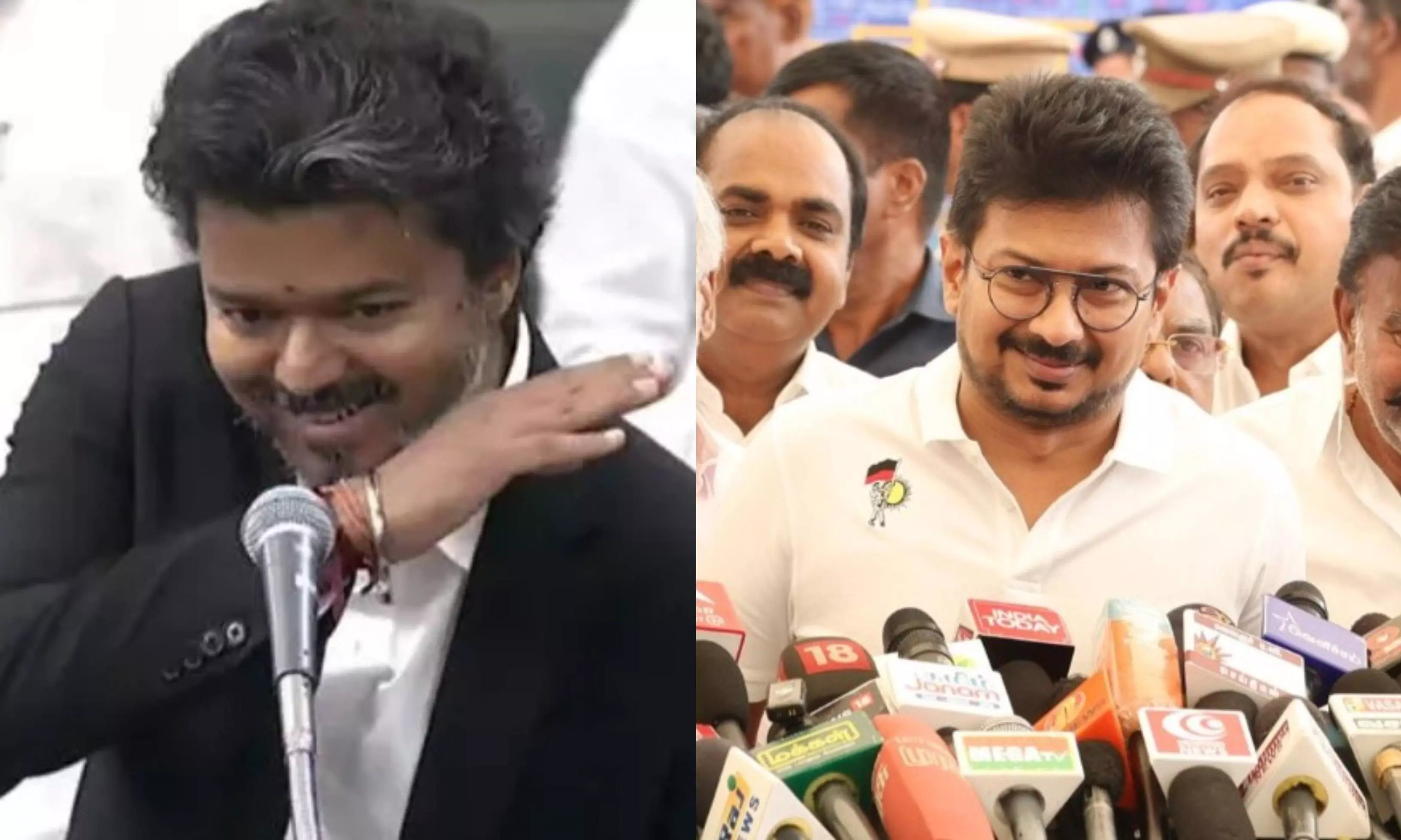 Vijay vs Udhayanidhi: War of words turns intensely personal Vijay vs Udhayanidhi: War of words turns intensely personal