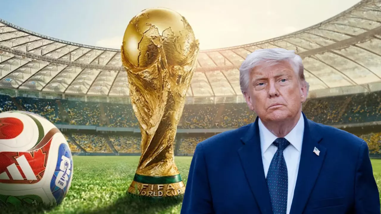 US President Donald Trump and FIFA World Cup