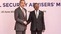 Ajit Doval and Wang Yi