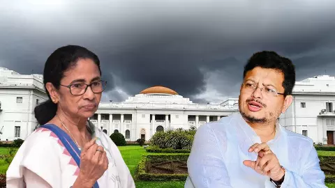 Mamata Banerjee and Ritabrata Banerjee Mamata Banerjee and Ritabrata Banerjee