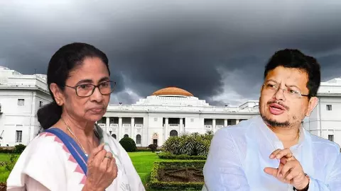 Mamata Banerjee and Ritabrata Banerjee Mamata Banerjee and Ritabrata Banerjee