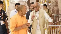 General secretary of the Shri Ram Janmabhoomi Trust, Champat Rai (right) General secretary of the Shri Ram Janmabhoomi Trust, Champat Rai (right)