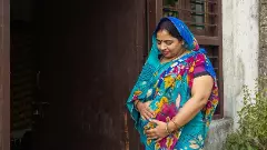 A pregna woman