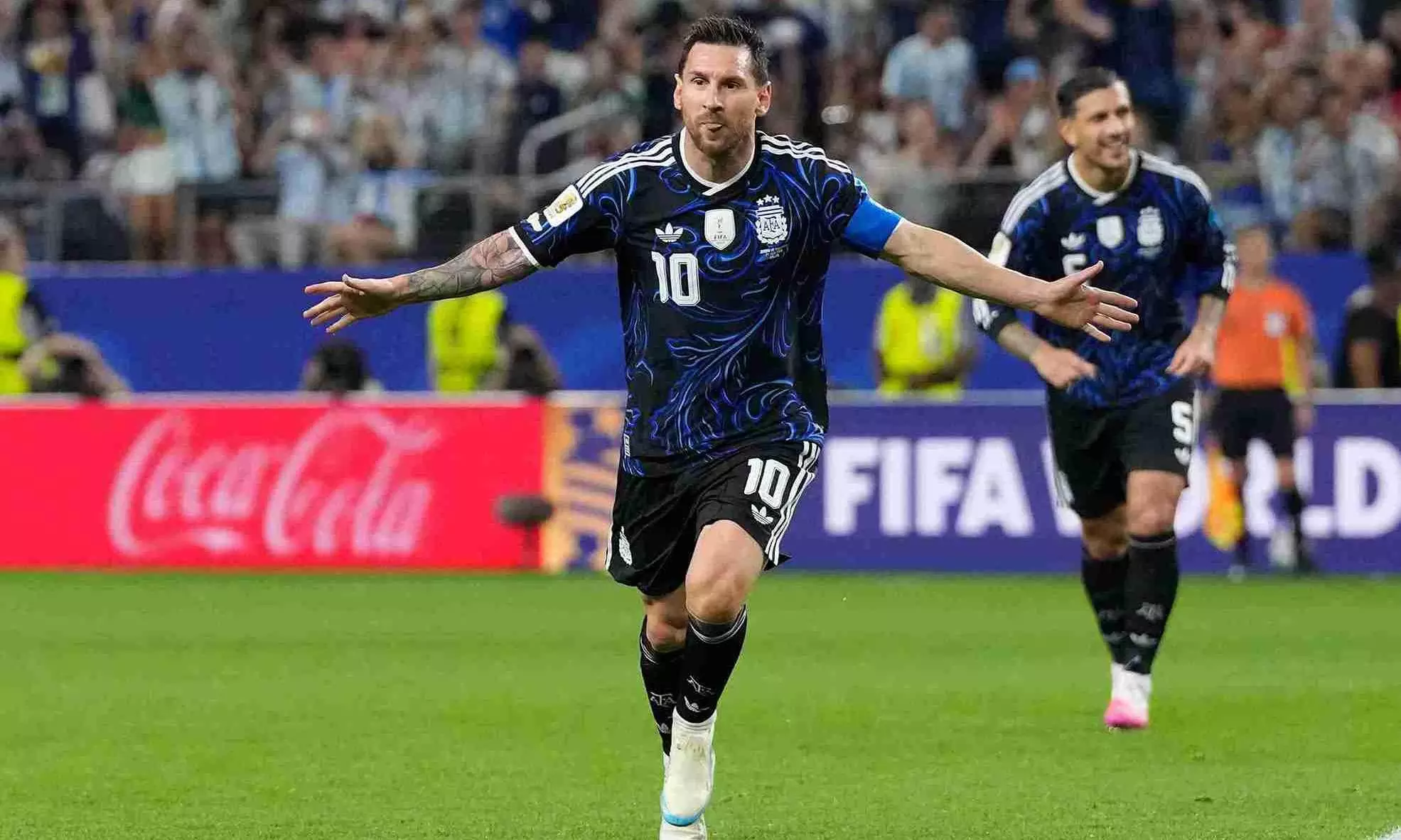 Messi scores in 7 straight World Cup games; goals tally hits 19 Messi scores in 7 straight World Cup games; goals tally hits 19