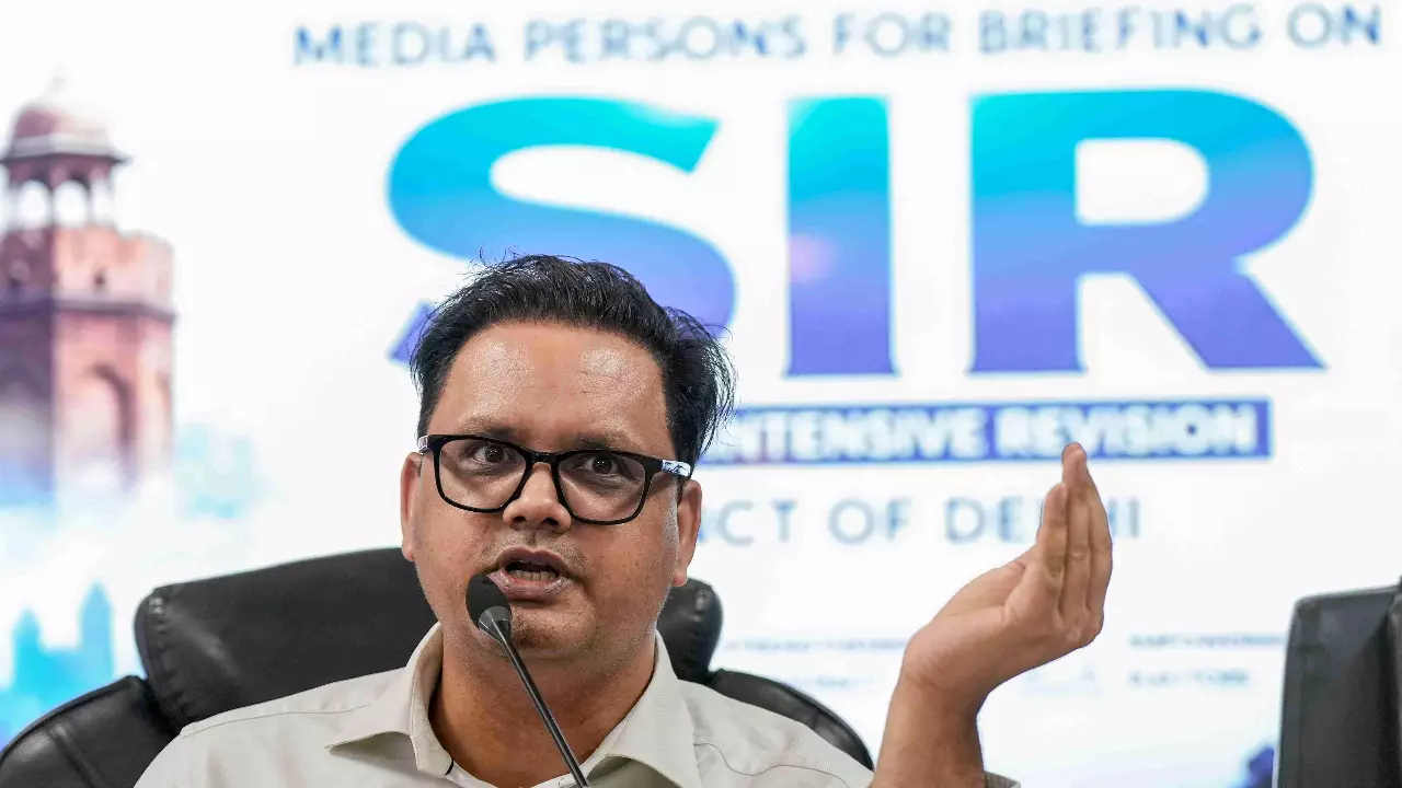 Delhi Chief Electoral Officer Ashok Kumar
