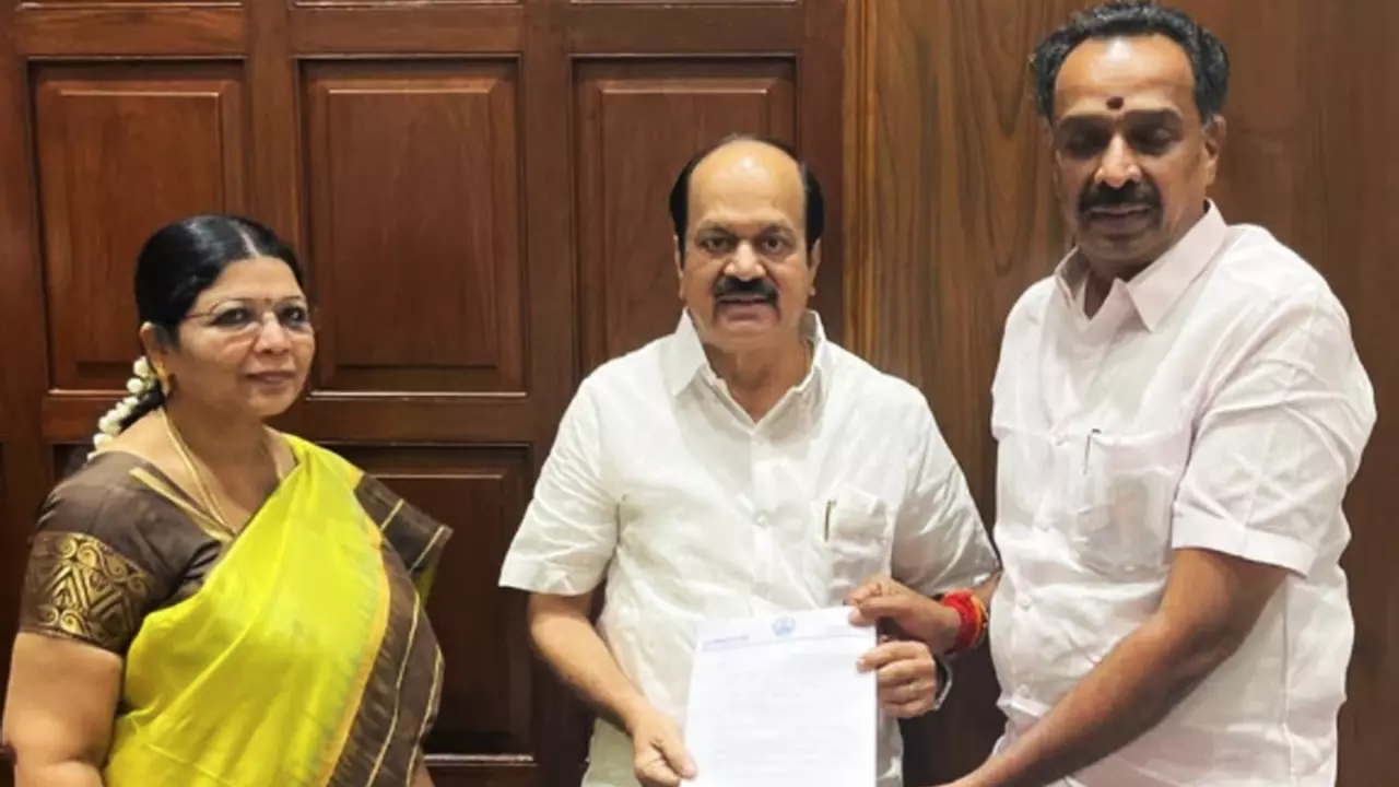 MR Vijayabhaskar quits AIADMK
