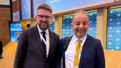 Pakistans Climate Change Minister, Musadik Malik (Right)