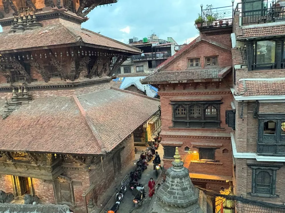 Nepals iconic Patan Durbar Square. Photo: Nayanima Basu