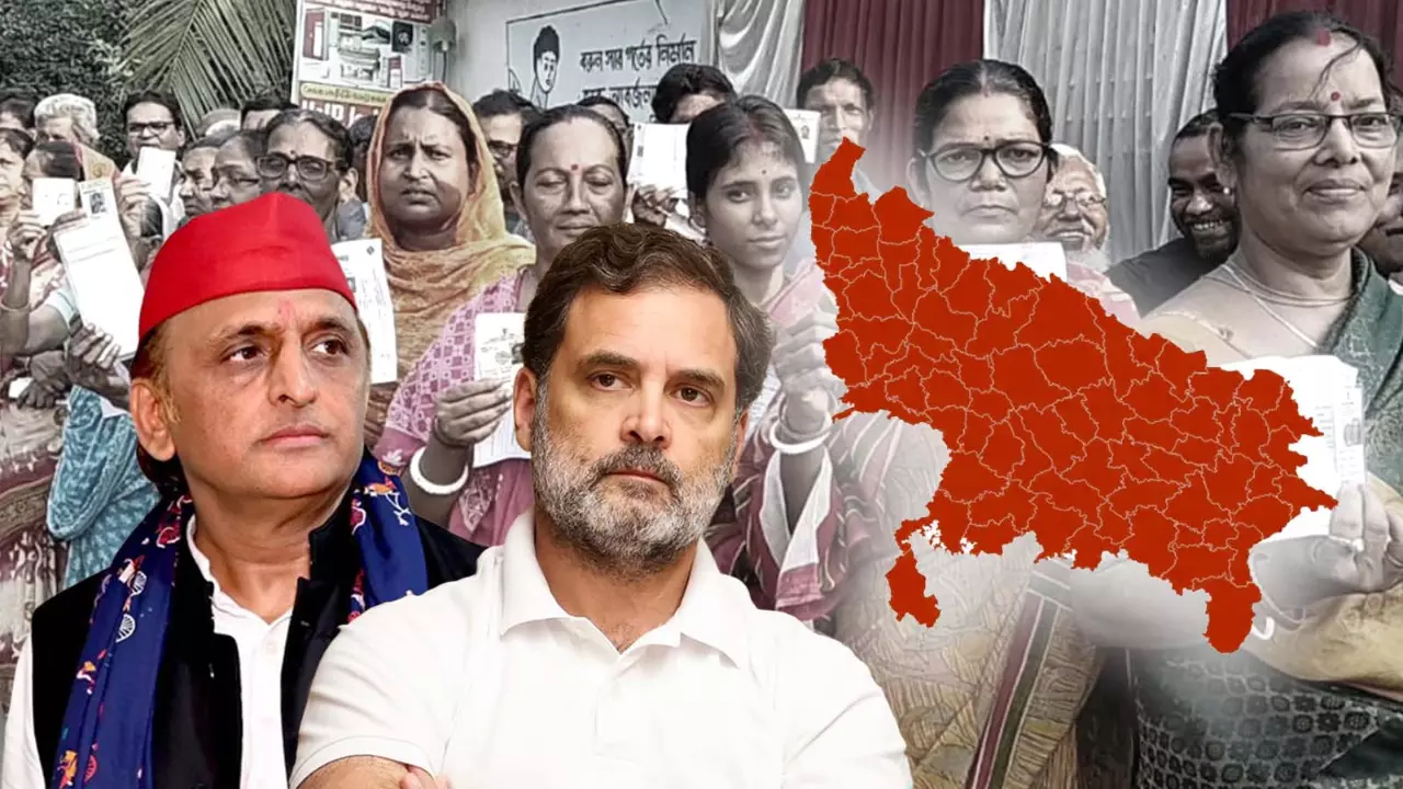 Akhilesh Yadav and Rahul Gandhi