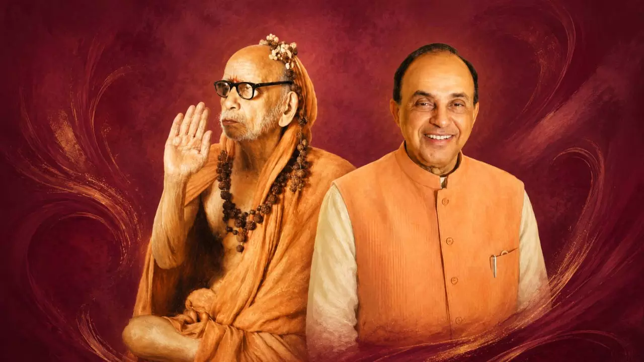 How Subramanian Swamy came to meet and receive guidance from Mahaperiyava