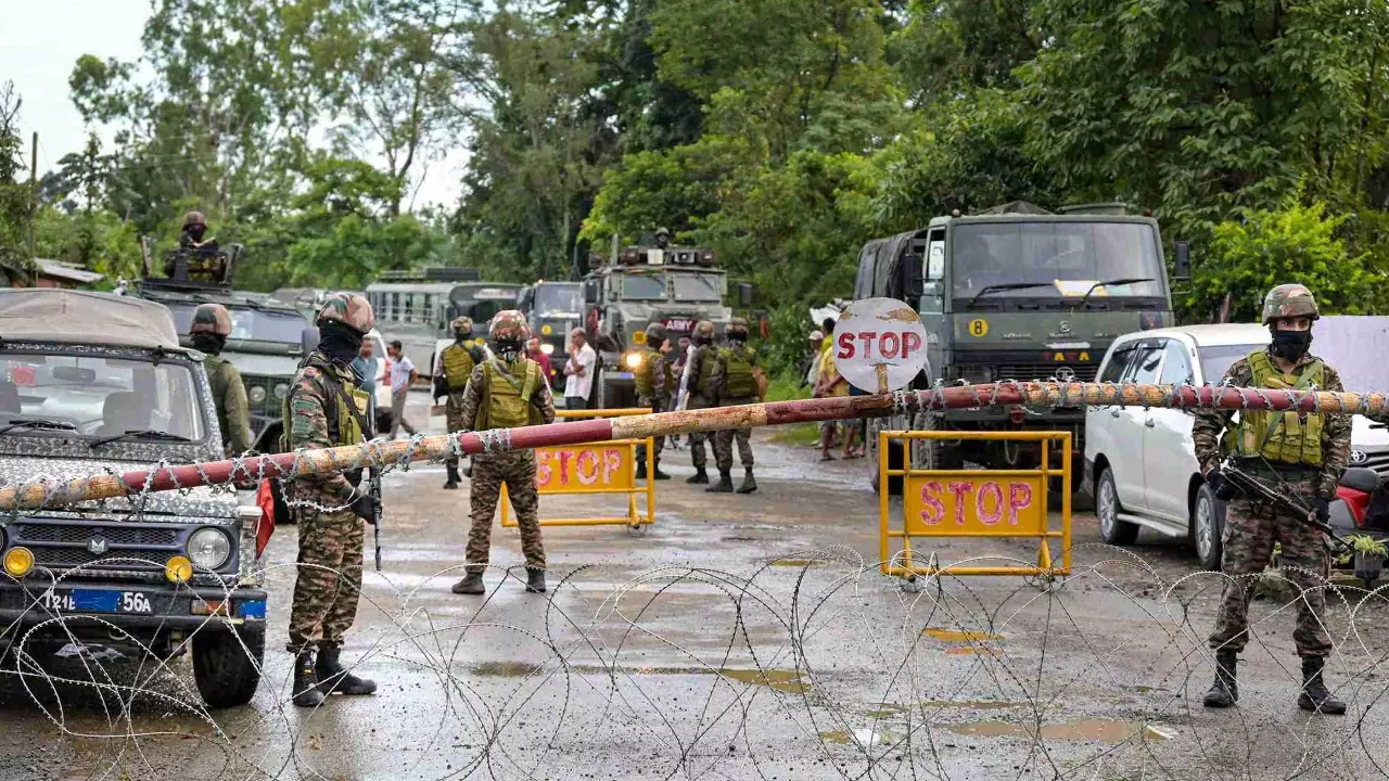Kuki protest