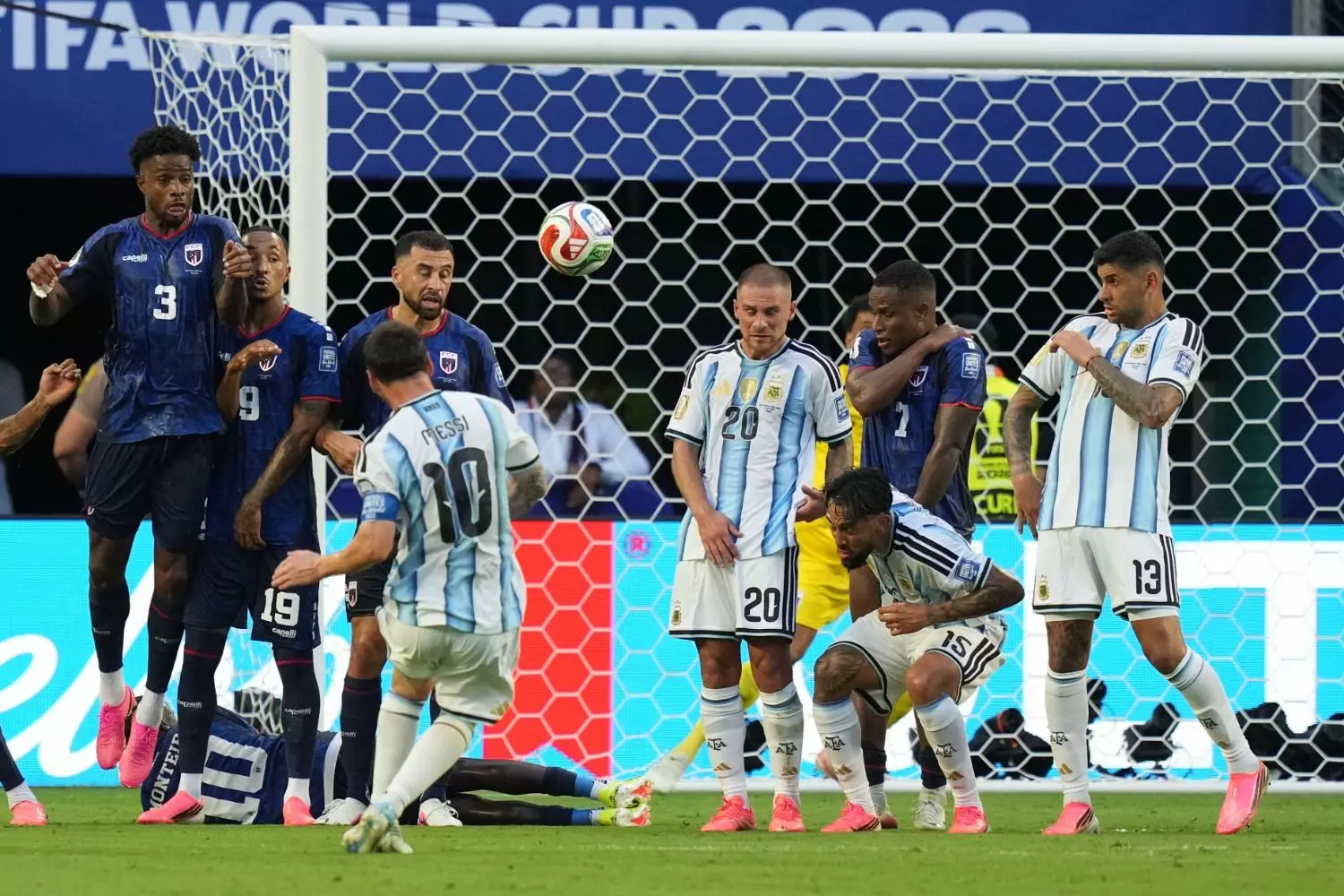 Lionel Messi in action Lionel Messi in action
