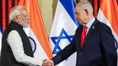 Israeli PM Benjamin Netanyahu and Prime Minister Narendra Modi