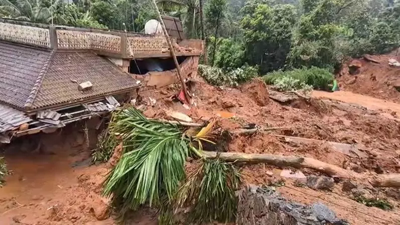 Massive landslide hits Wayanad Tunnel Project near Meppady; 4 killed