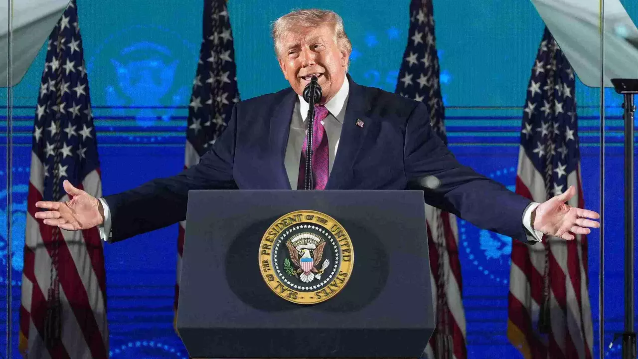US President Donald Trump